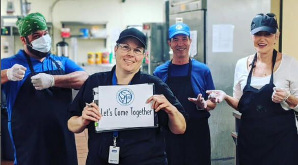 Some of the 75+ volunteers