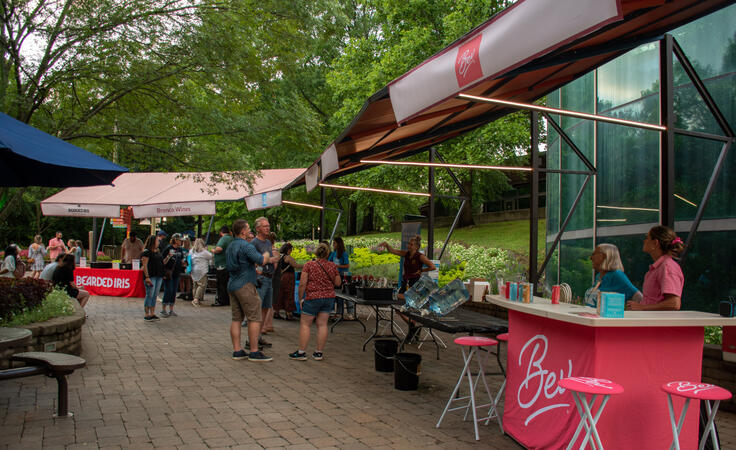 Another area featuring some of the 50+ stations for Brew at the Zoo