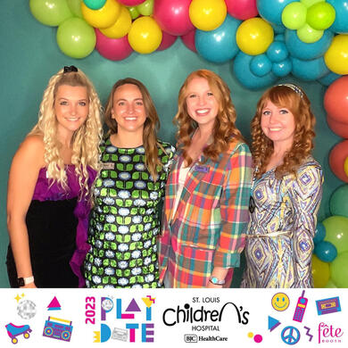 Branded photobooth overlay