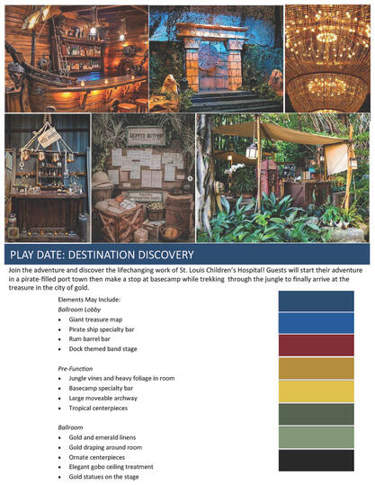 One-pager event brief