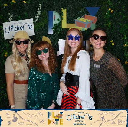 Branded photobooth overlay