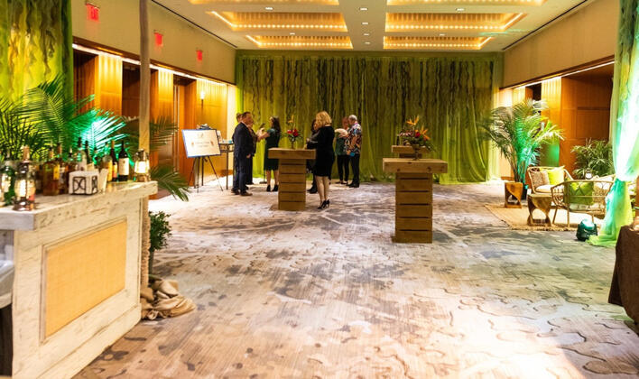 Jungle basecamp room