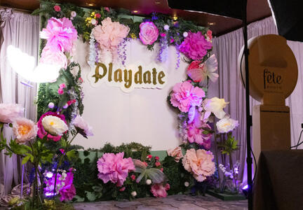 Our photo booth that printed off photos for guests as well as sent them digitally